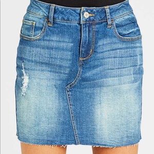 NWT Altar’d State Boardwalks jean skirt